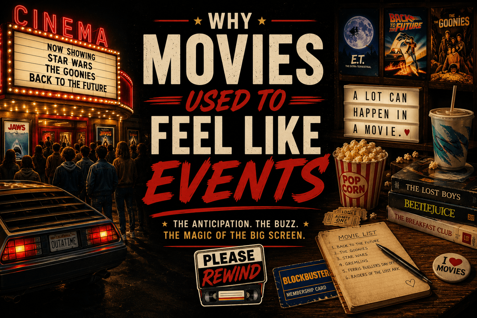 Why Movies Used to Feel Like Events