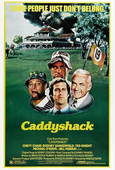 Caddyshack movie poster