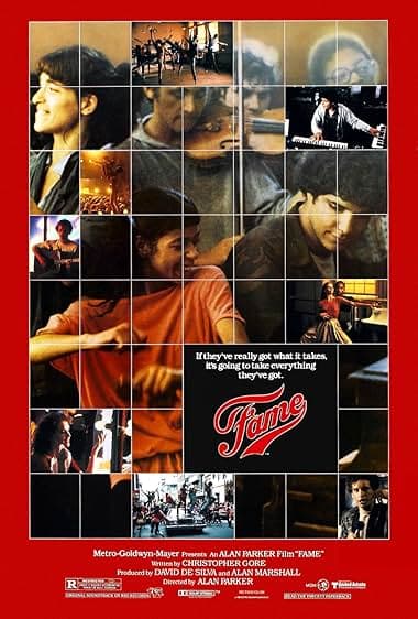 Fame movie poster