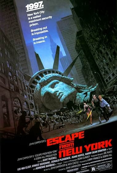 Escape from New York movie poster