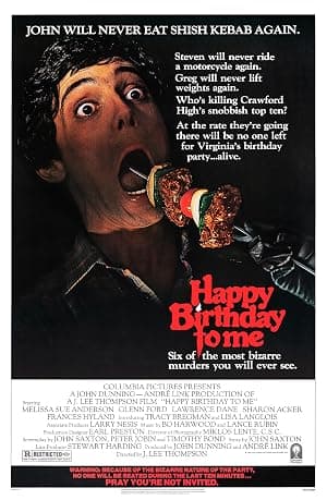 Happy Birthday to Me movie poster
