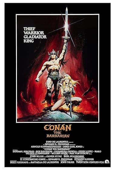 Conan the Barbarian movie poster