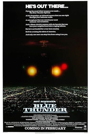 Blue Thunder movie poster
