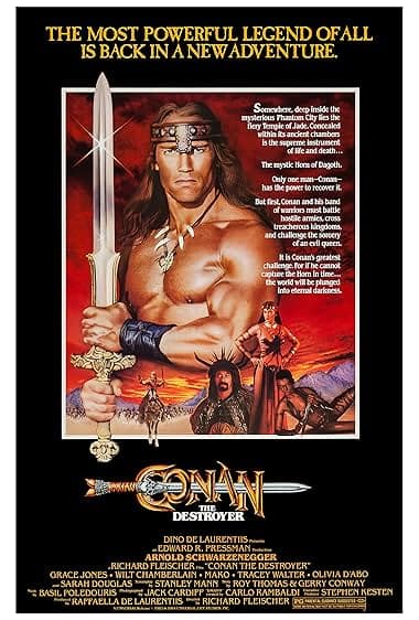 Conan the Destroyer movie poster