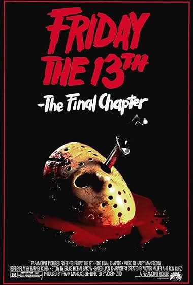Friday the 13th: The Final Chapter movie poster