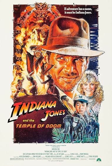 Indiana Jones and the Temple of Doom movie poster