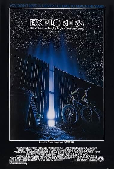 Explorers movie poster