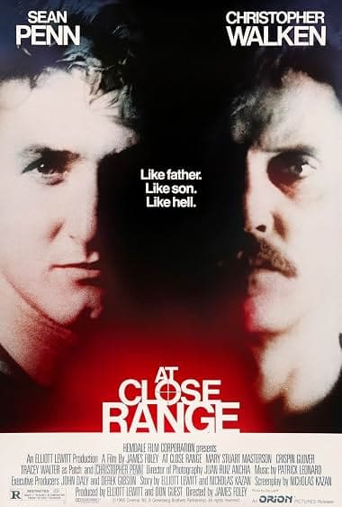 At Close Range movie poster