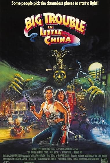 Big Trouble in Little China movie poster