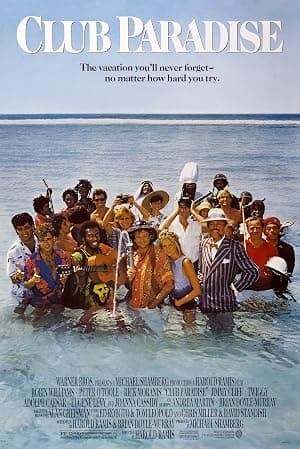 Club Paradise movie poster