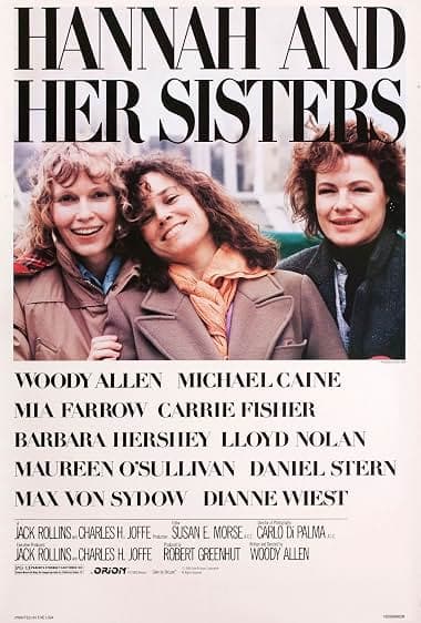 Hannah and Her Sisters movie poster
