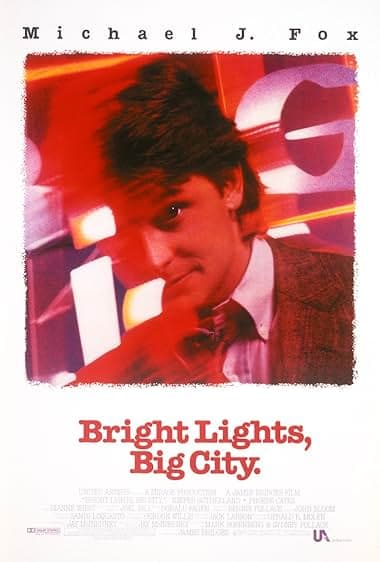 Bright Lights, Big City movie poster