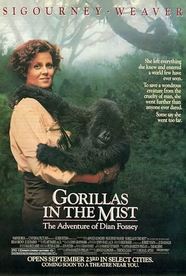 Gorillas in the Mist movie poster