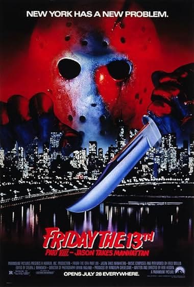 Friday the 13th Part VIII: Jason Takes Manhattan movie poster