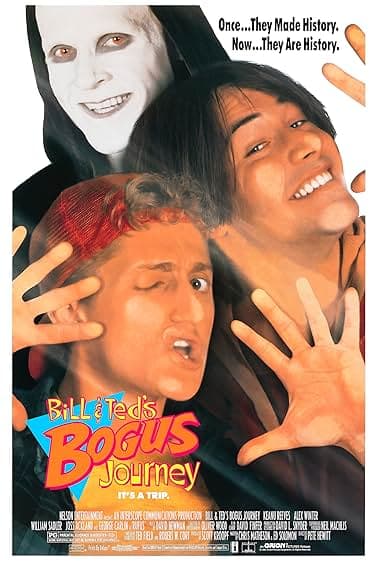Bill & Ted's Bogus Journey movie poster