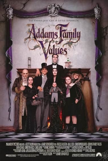 Addams Family Values movie poster