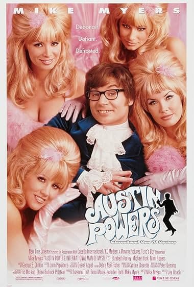Austin Powers: International Man of Mystery movie poster