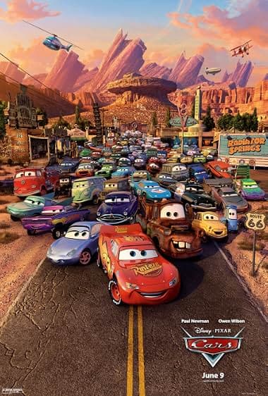 Cars movie poster