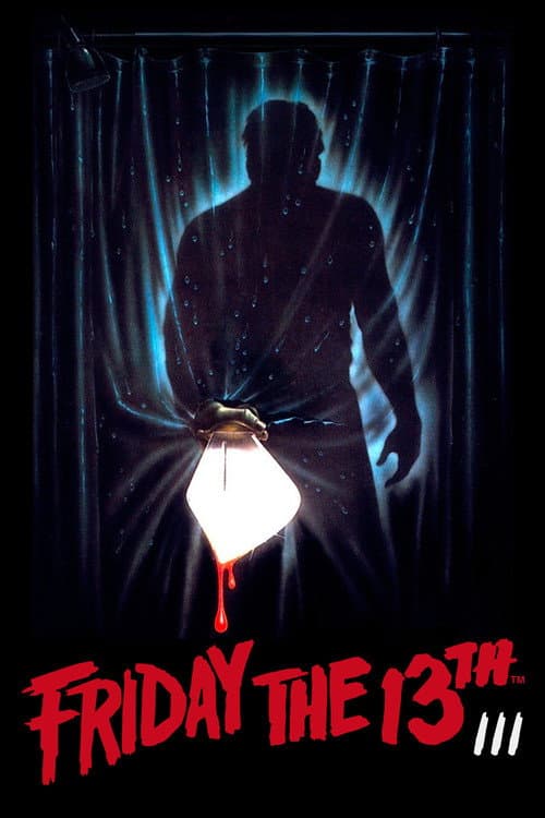 Friday the 13th Part III movie poster