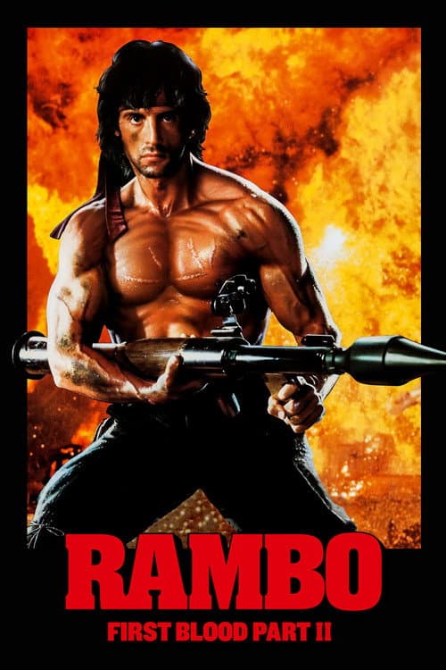 Rambo: First Blood Part II movie poster