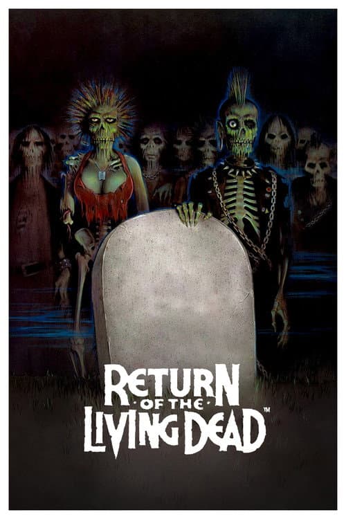 The Return of the Living Dead movie poster