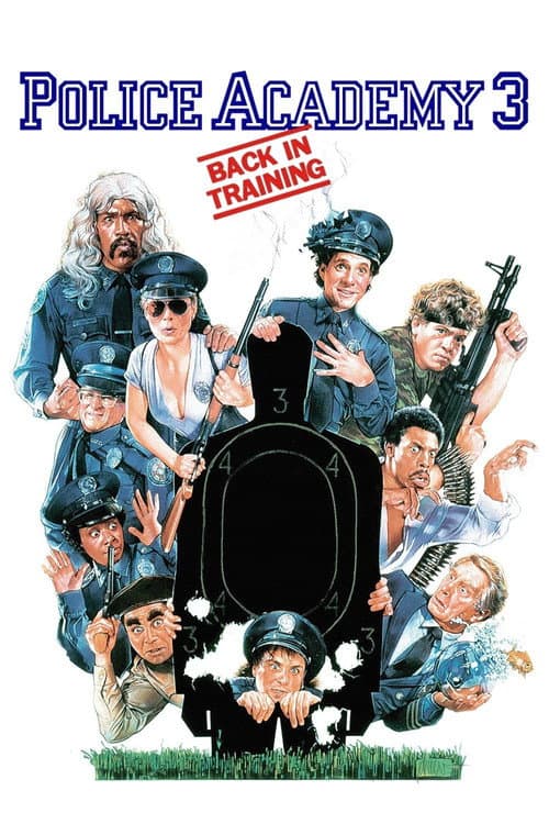 Police Academy 3: Back in Training movie poster