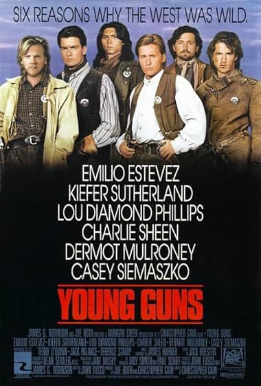 Young Guns movie poster