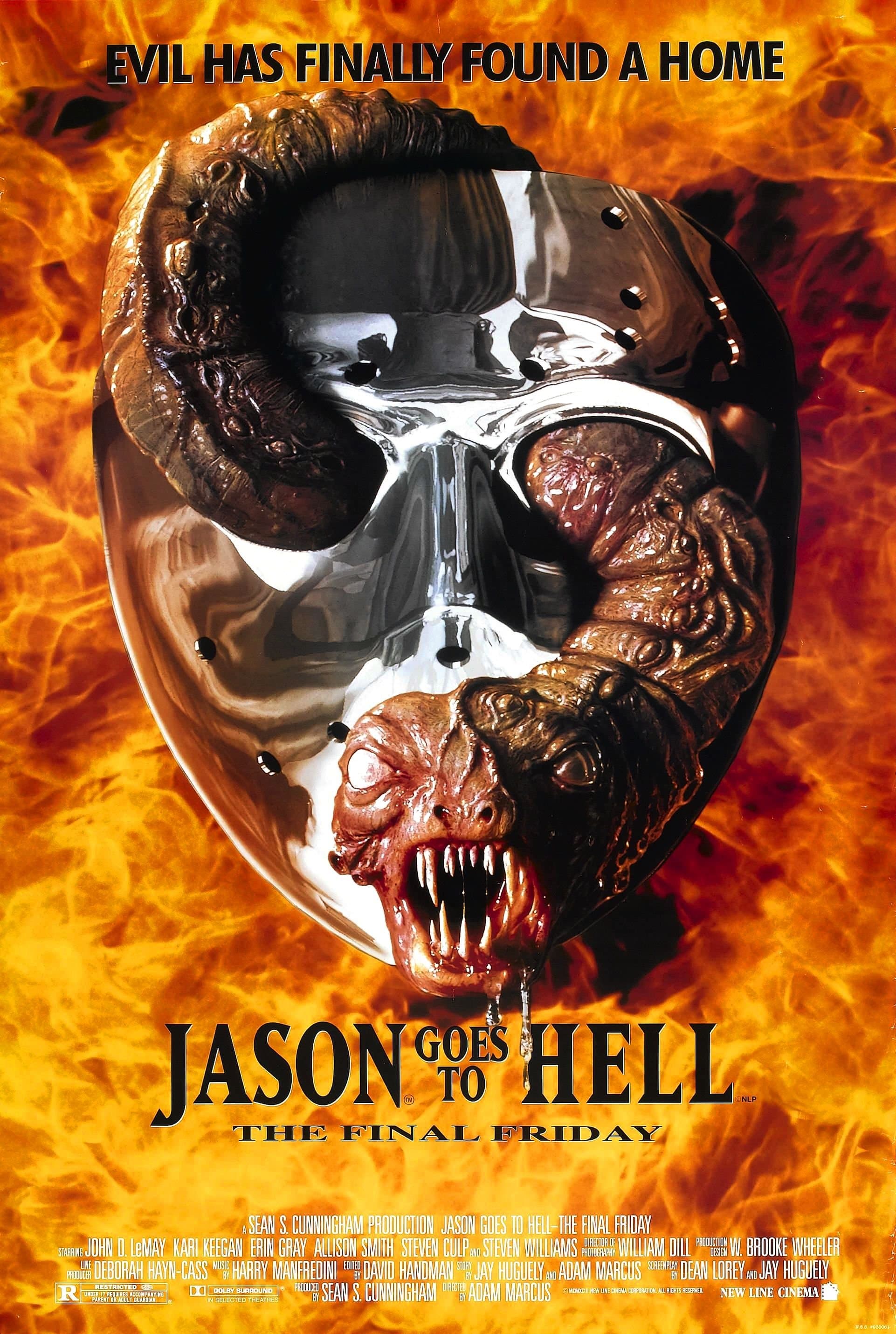 Jason Goes to Hell: The Final Friday movie poster