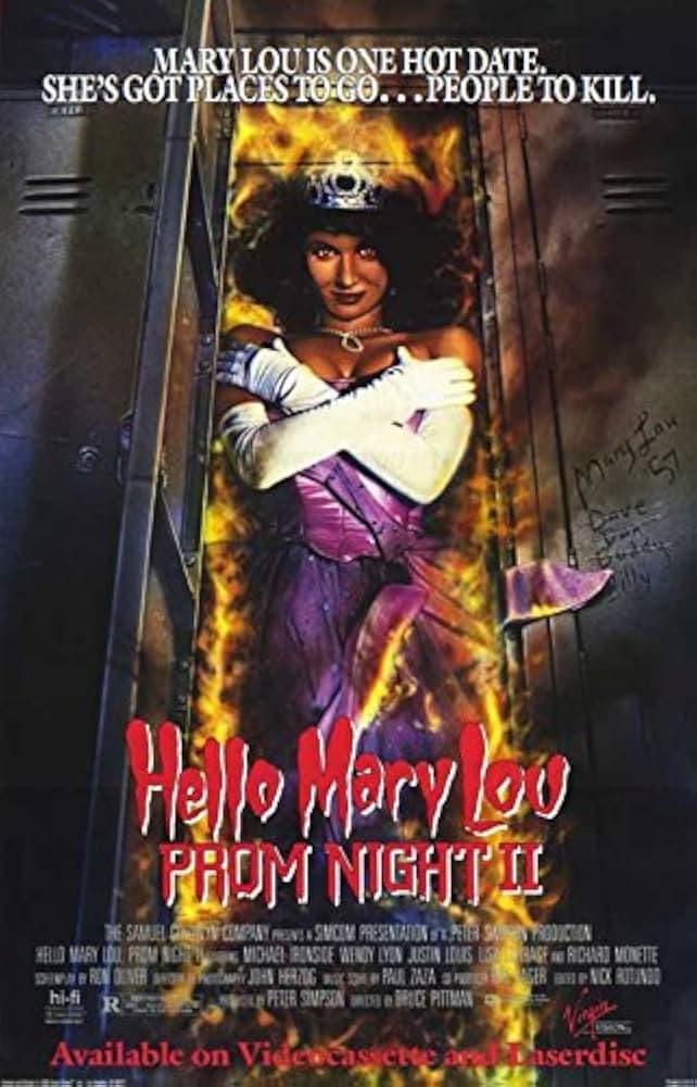 Hello Mary Lou: Prom Night II poster