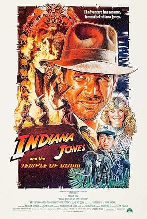 Indiana Jones and the Temple of Doom movie poster