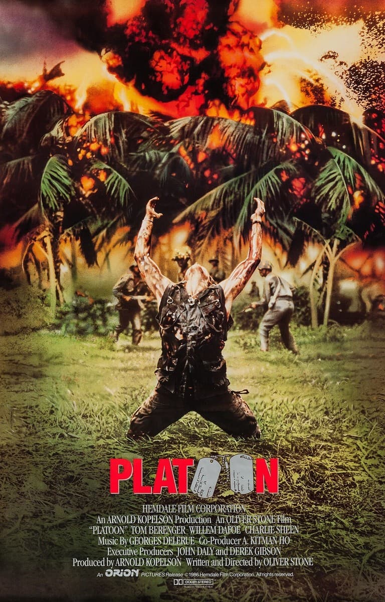 Platoon poster