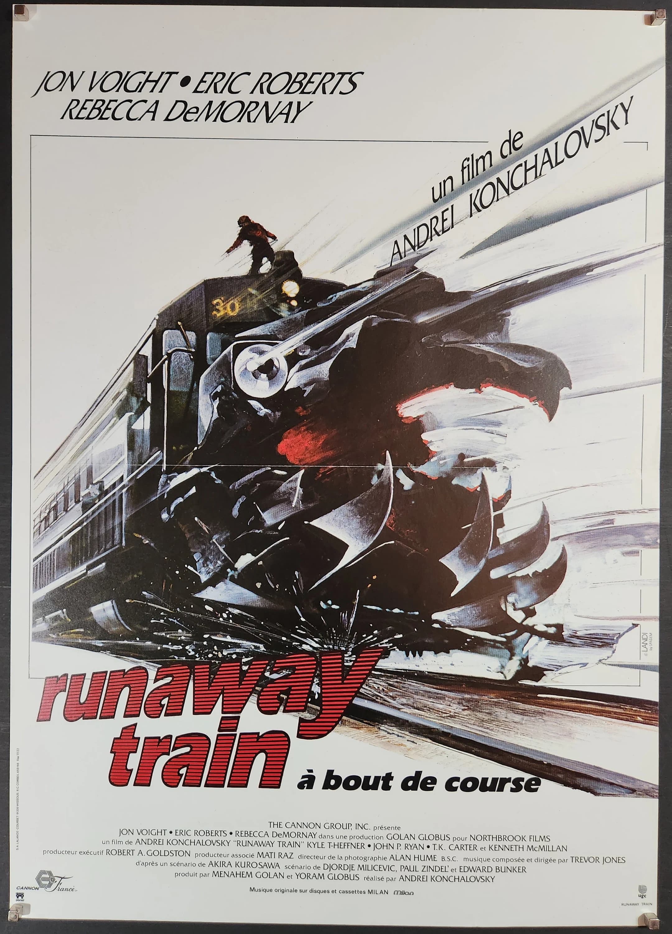 Runaway Train poster