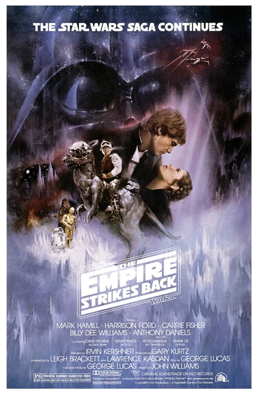 Star Wars: Episode V β The Empire Strikes Back poster