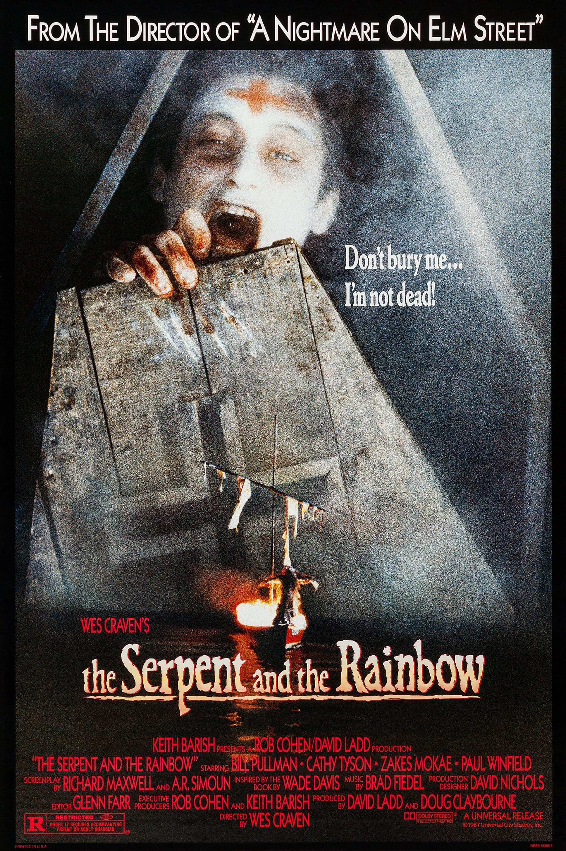 The Serpent and the Rainbow poster