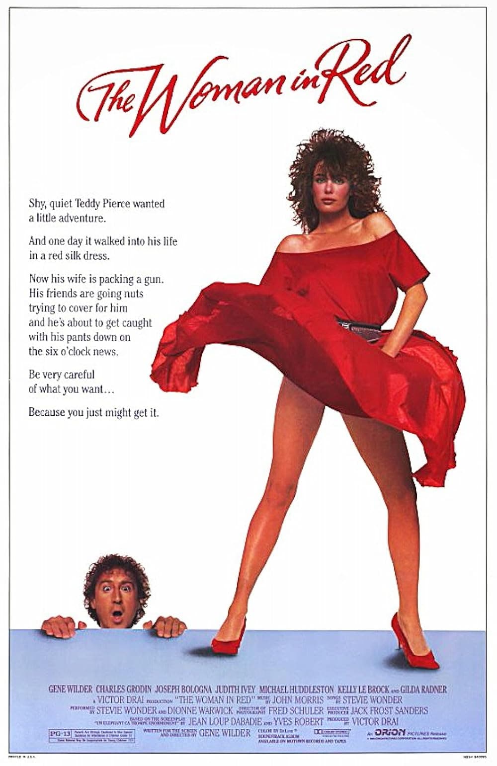 The Woman in Red poster